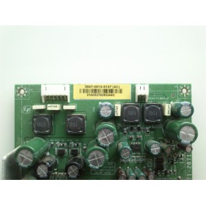 BOARD DE AUDIO VIZIO 3647-0012-0137 / 0171-2871-0124 / MODELO GV47LFHDTV10A